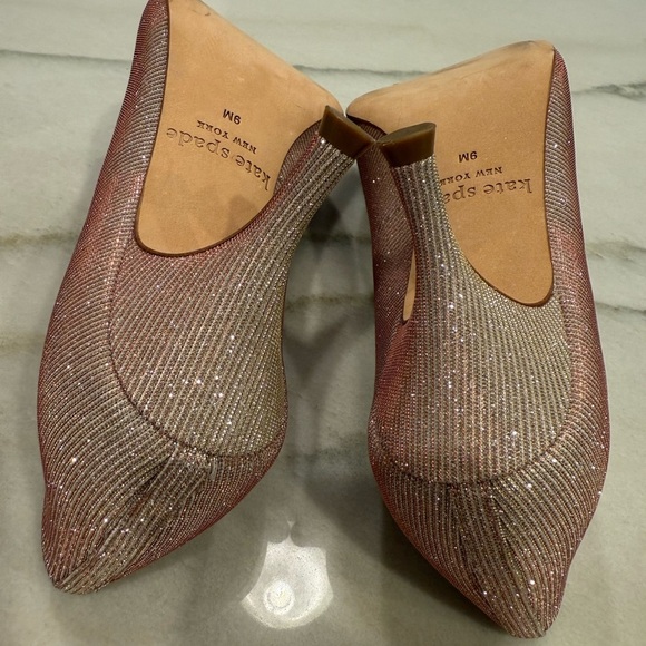 Kate Spade Cecilia Pumps Size 9 Peep-Toe Heels - Picture 9 of 13